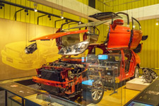 工程文化博物馆车辆结构展示