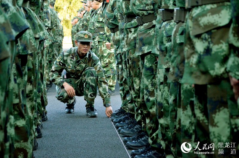 武警黑龙江森林总队新兵训练正式开始