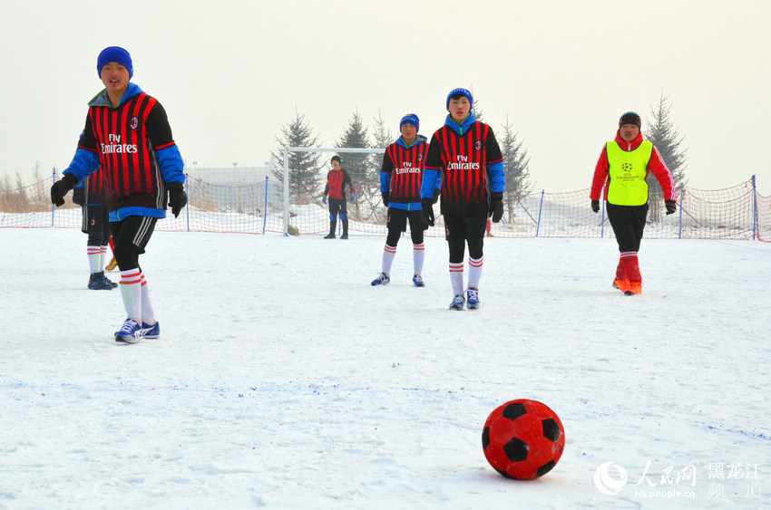 2016-2017年度黑龙江省校园雪地足球联赛总决