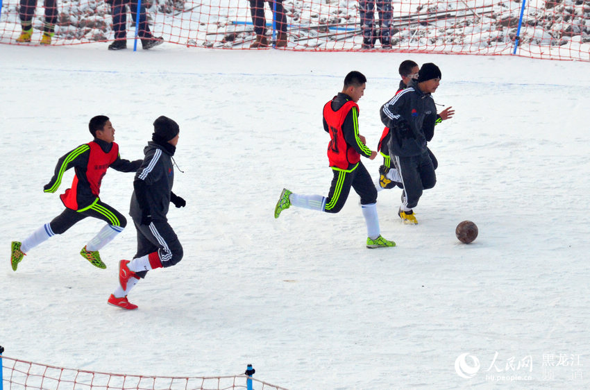 2016-2017年度黑龙江省校园雪地足球联赛总决