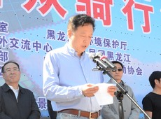 省环境保护厅副总工程师王泽斌致辞