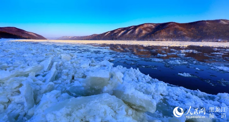 圖說龍江·新春專輯：蘿北黑龍江三峽冰雪景觀（第三期）