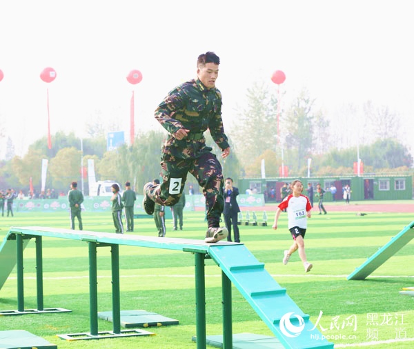 黑龙江省参加第二届全国青少年国防军事体育大赛获团体二等奖