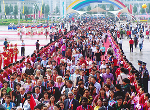 中俄博覽會越辦越好。省攝協圖片庫