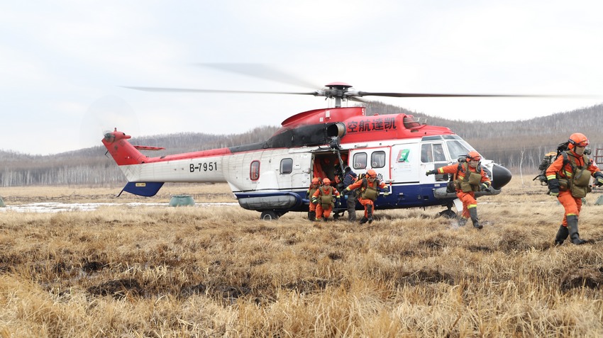 大興安嶺地區森林消防支隊聯合開展地空協同實戰訓練【3】