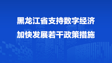 黑龍江省“十四五”數字經濟發展規劃