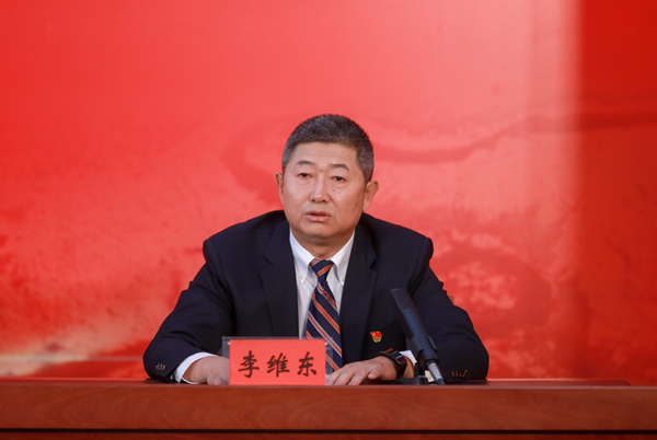 黑龍江省衛生健康委黨組成員、副主任李維東、石啟立攝