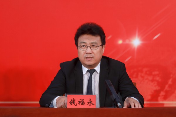 黑龙江省体育局局长钱福永。石启立摄