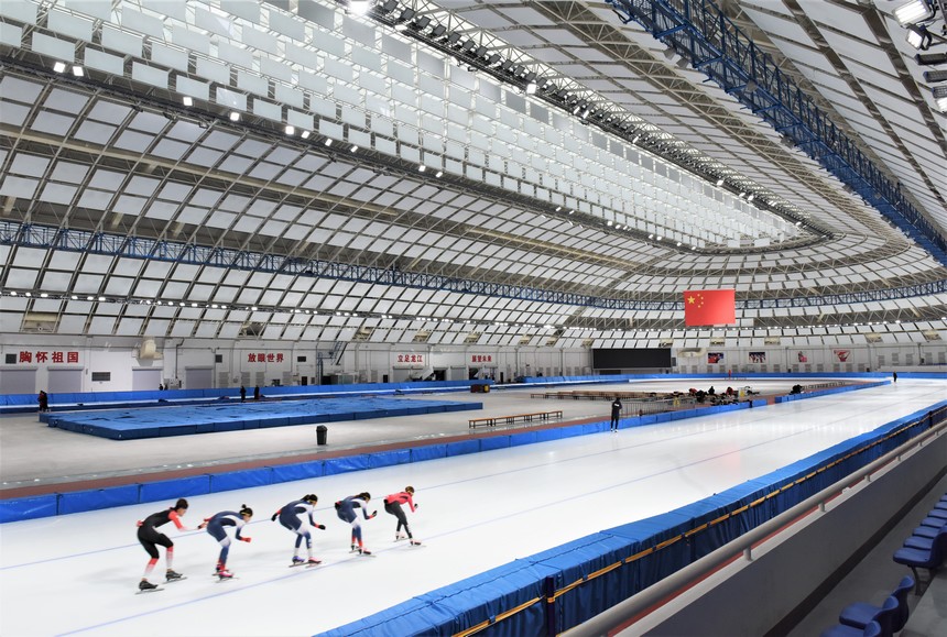 黑龍江冰雪健兒備戰忙
