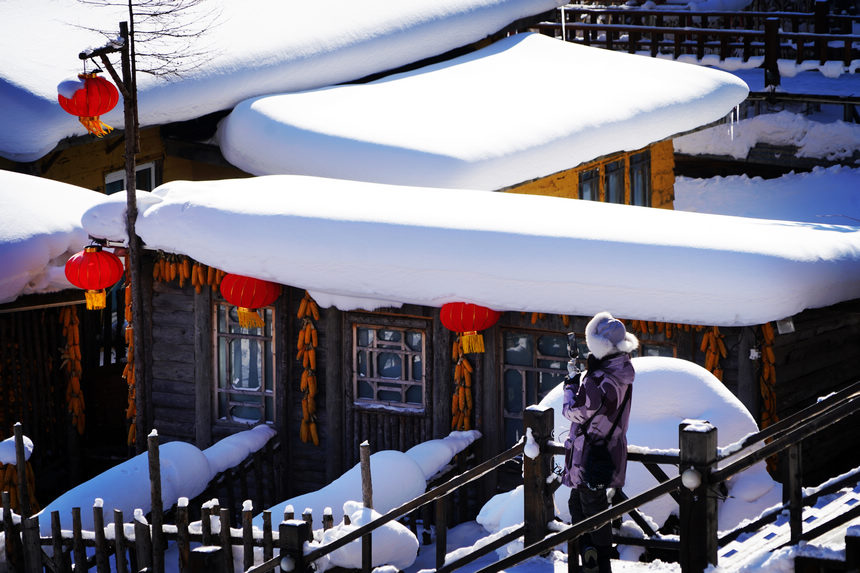 “雪”迎八方客 中国雪乡景区正式开园