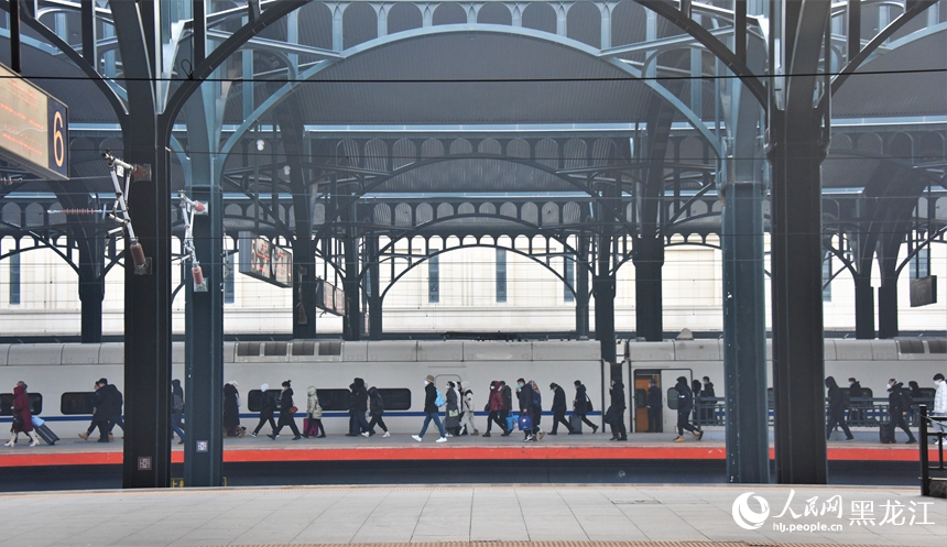 2023年春運正式啟動 哈爾濱鐵路預計發送旅客623萬人次