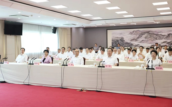 7月21日，黑龙江省党政代表团到浙江省市场监督管理局学习考察