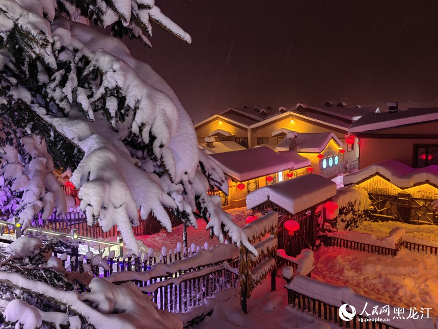 雪迎八方客 中国雪乡正式开园