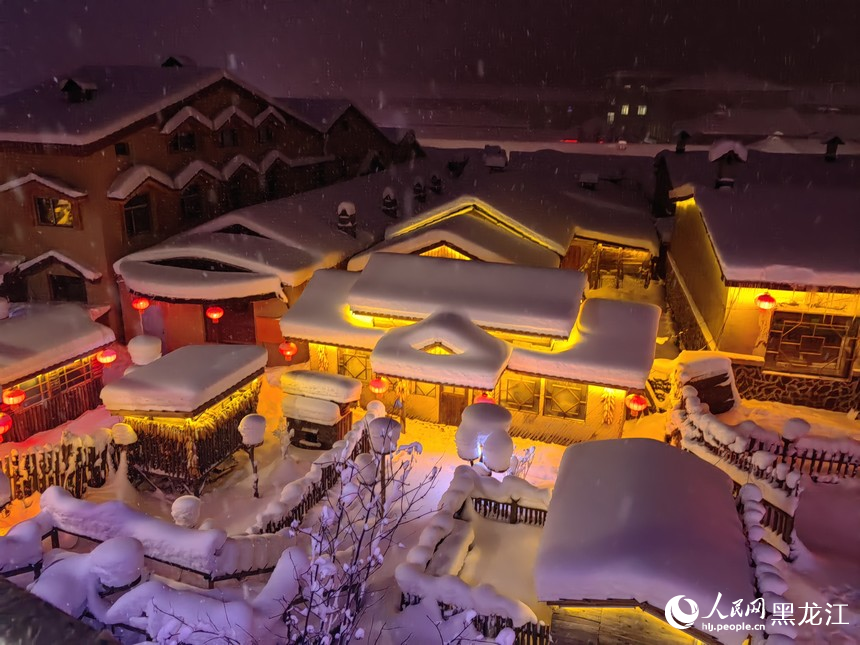 雪迎八方客 中国雪乡正式开园