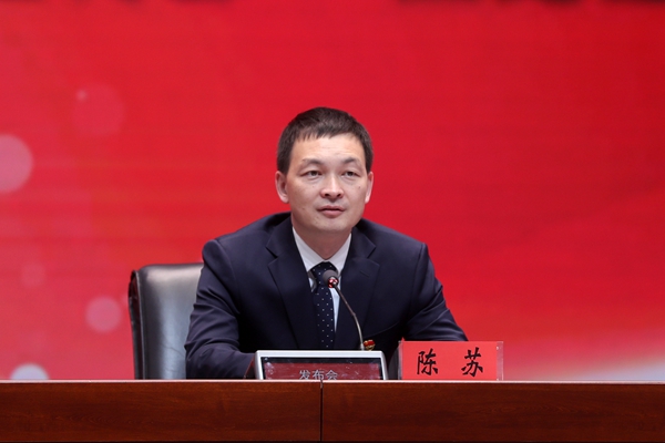 黑龙江省科技厅党组书记、厅长陈苏。石启立摄