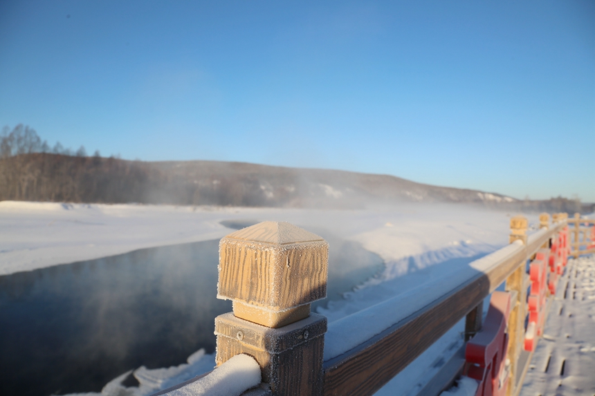 “中国最冷小镇”大兴安岭呼中区最低气温达-41.4℃