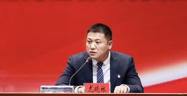 黑龙江省商务厅党组成员、副厅长尤晓林。张澍 摄