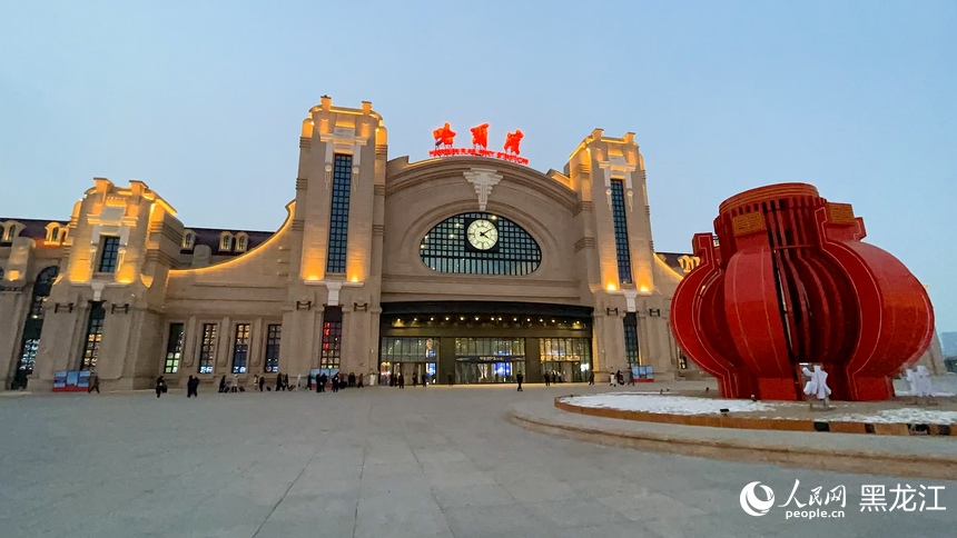 元旦期间哈铁预计发送旅客超130万人次