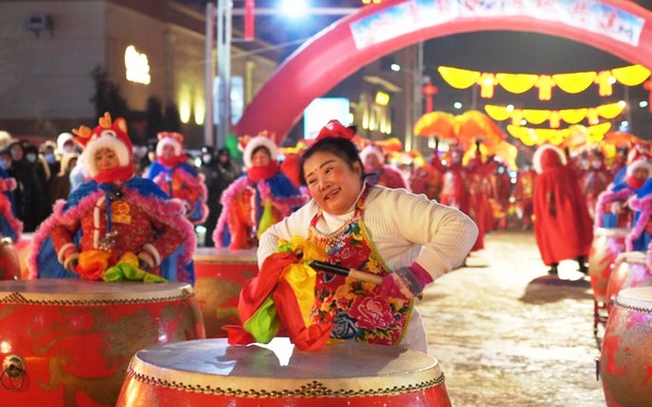 北安市“两节”系列文化活动群众参与度极高。图片由北安市委宣传部提供