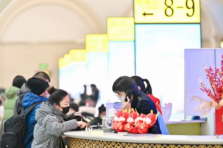 2024年哈铁春运收官 累计运送旅客1169万人次