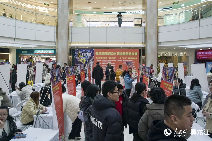 2024年哈爾濱市“春風行動”——慶“三八”專場招聘活動舉行