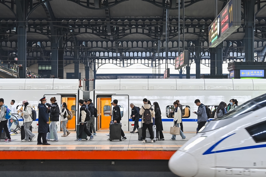 哈鐵清明假期恢復開行30.5對旅客列車