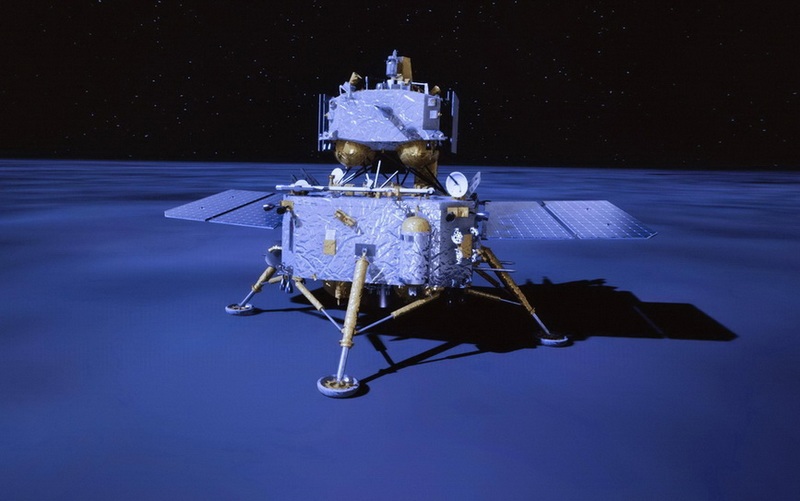 嫦娥六号成功着陆月球背面