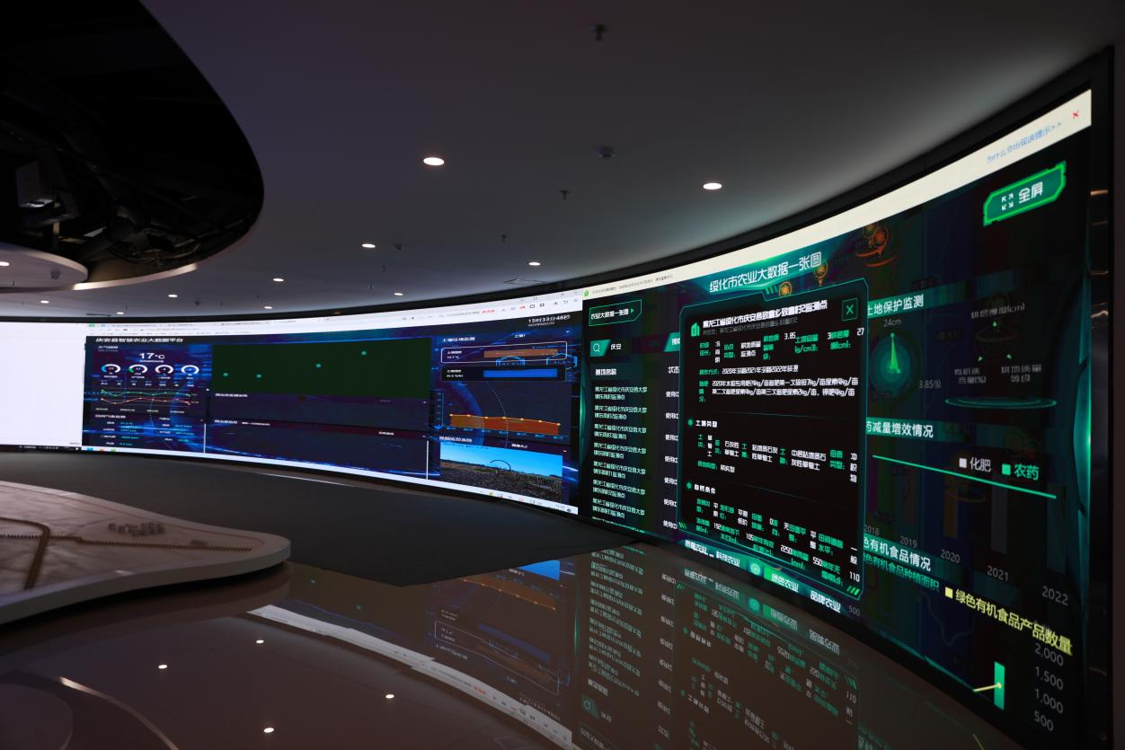 庆安市智慧农业综合服务平台。