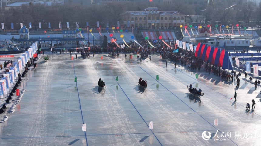 黑龍江省總工會：冰雪趣味運動會精彩紛呈