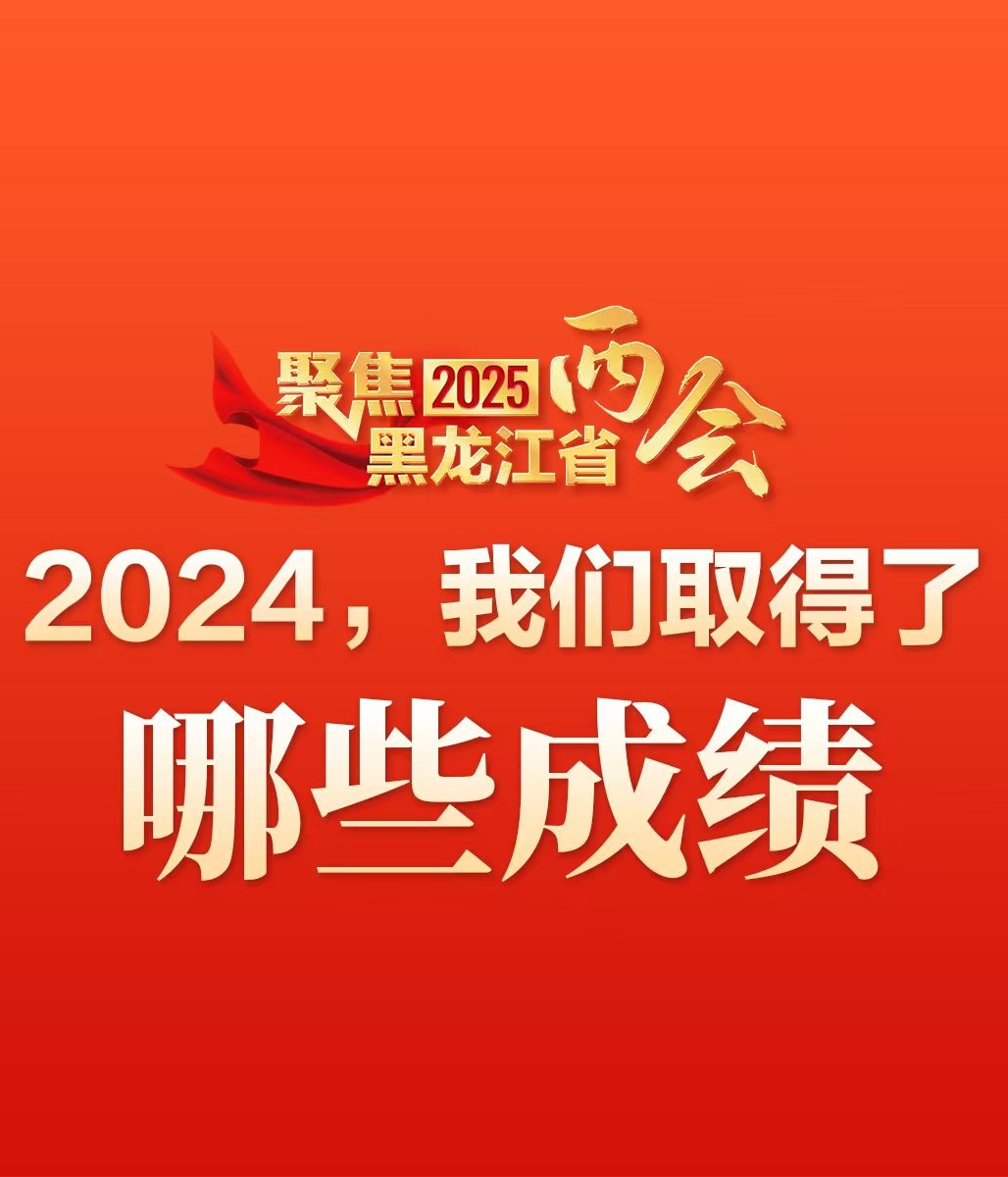 一组图看2024龙江答卷