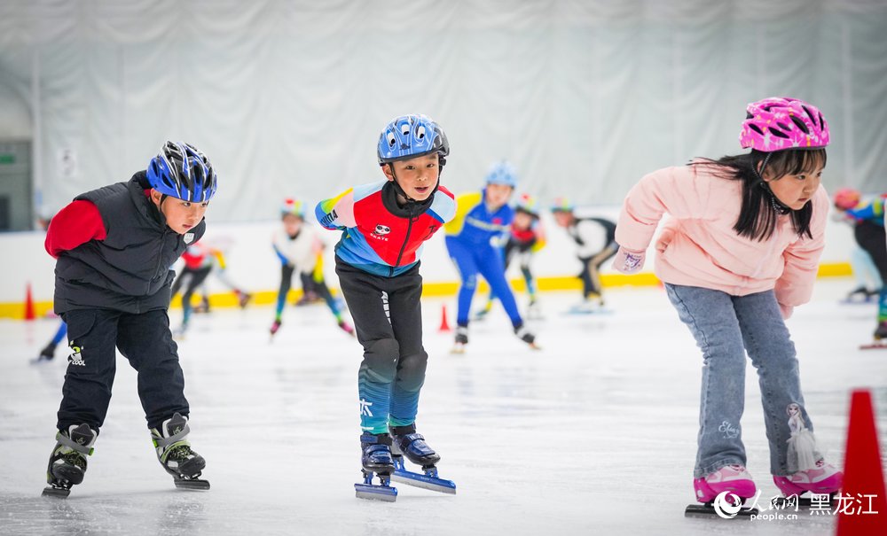 一起來鍛煉吧︱冰城速滑“熱”起來