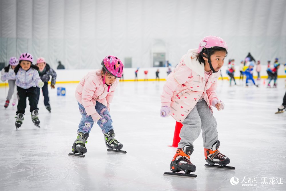 一起來鍛煉吧︱冰城速滑“熱”起來