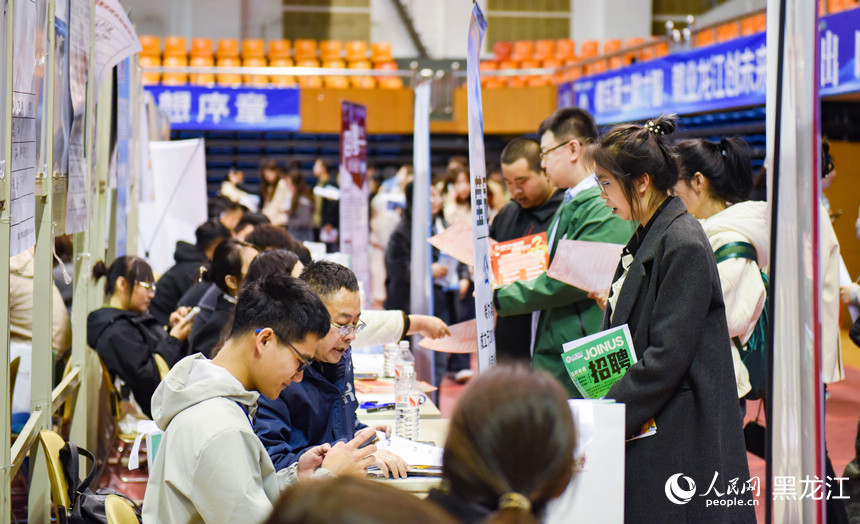 服务高校毕业生 黑龙江精准招聘促就业