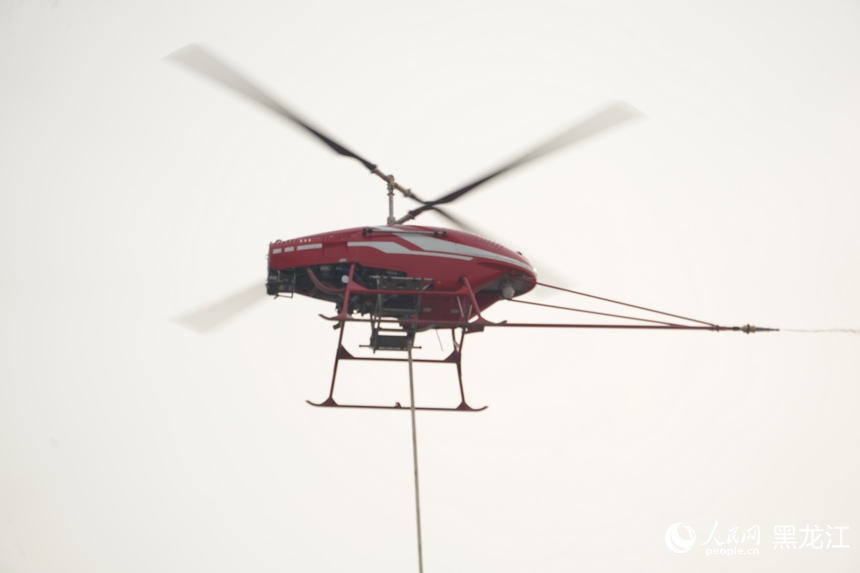 黑龙江低空经济按下“快进键” Q100农业植保无人机下线