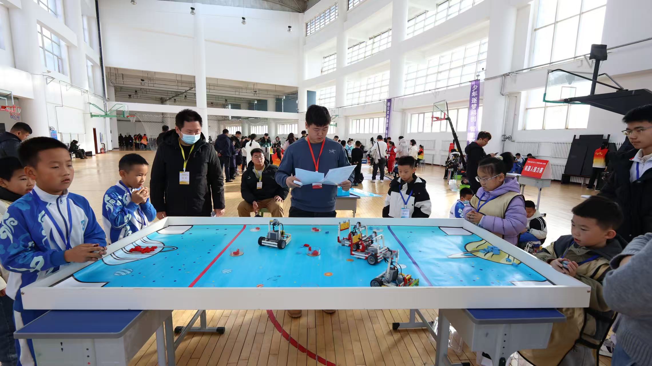 比賽現場。雞西市委宣傳部供圖