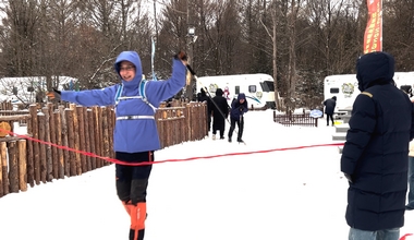 首届冰雪森林穿越超级联赛在铁力市启幕