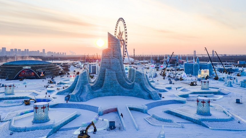 开园倒计时1天 第二十七届哈尔滨冰雪大世界亮点抢鲜看