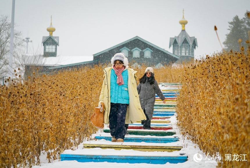雪落木刻楞：横道河子的冬日定格