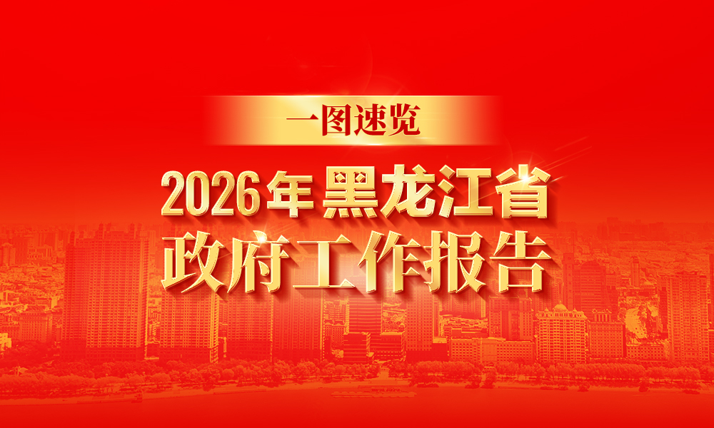 一图速览｜2026年黑龙江省政府工作报告