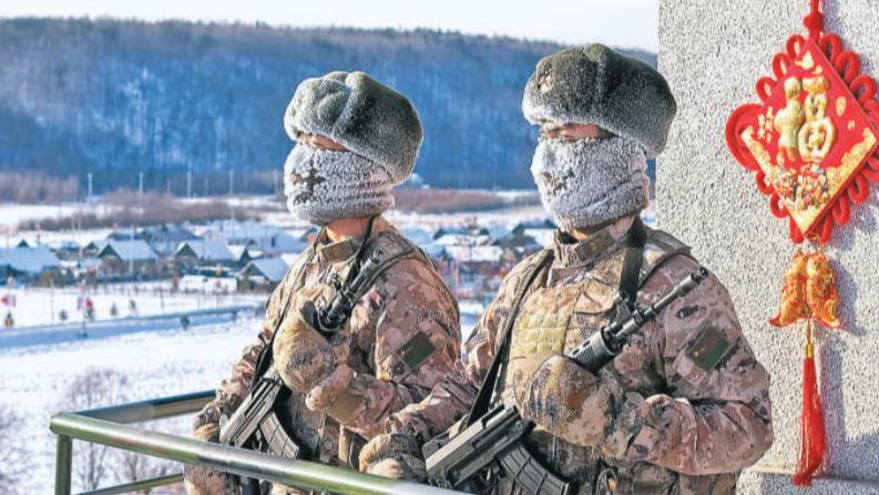 極寒邊關礪精兵