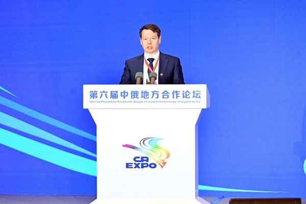 俄罗斯经济发展部副部长伊利乔夫致辞
