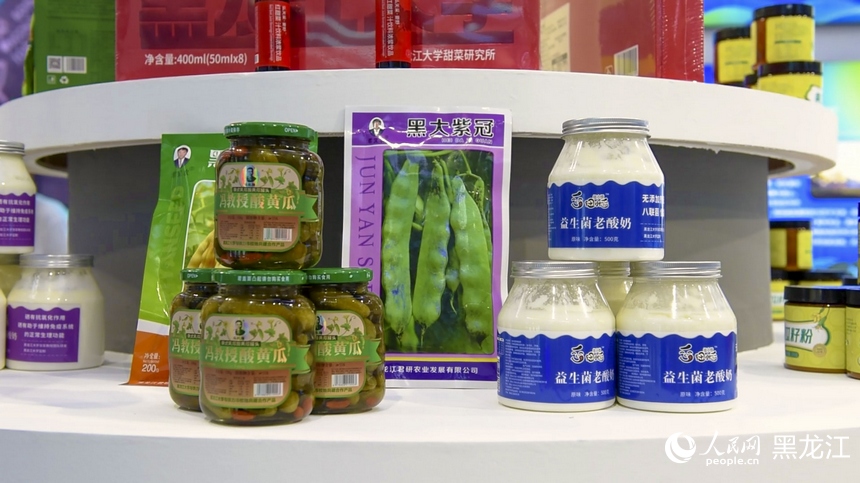 聚焦“产学研”深度融合 黑龙江大学展厅六大板块跃动“哈洽会”