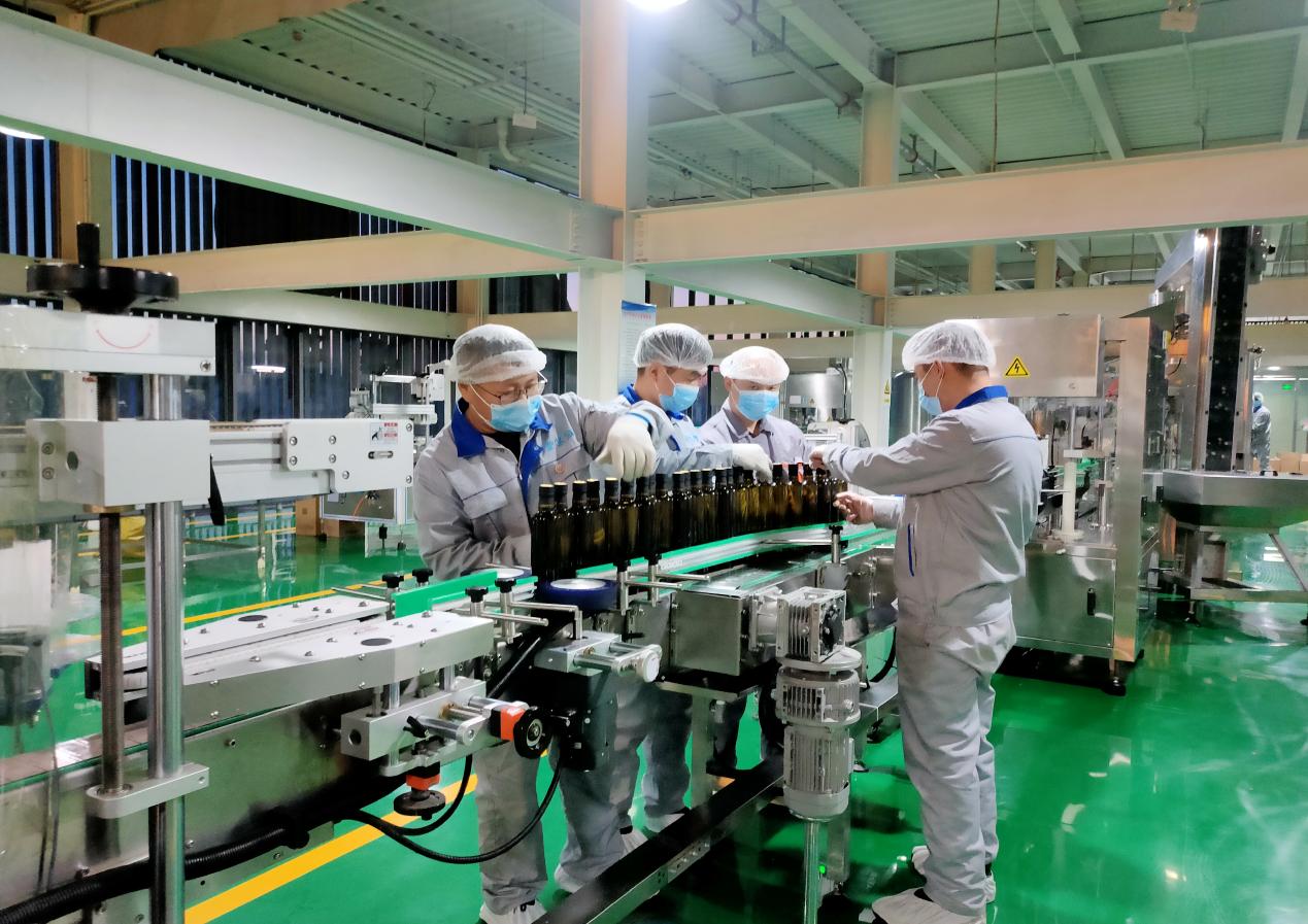桦南农盛园食品有限公司紫苏油生产线