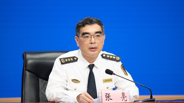 黑龍江海事局局長張亮。張春雷攝