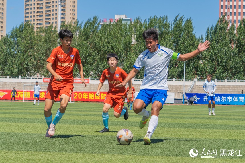 黑龙江省第十六届运动会足球比赛火热开赛