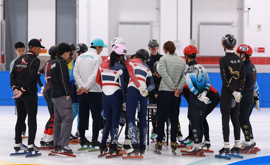 2026年亞奧理事會-國際滑聯亞洲短道速滑青年訓練營在哈爾濱開營