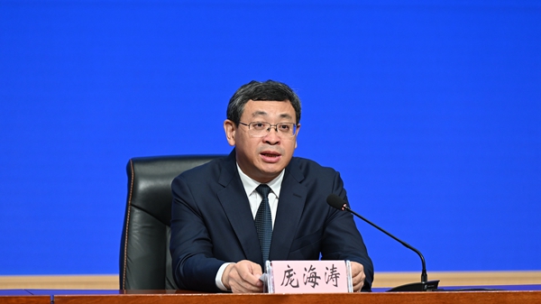 黑龍江省農業農村廳黨組書記、廳長龐海濤。李巍攝