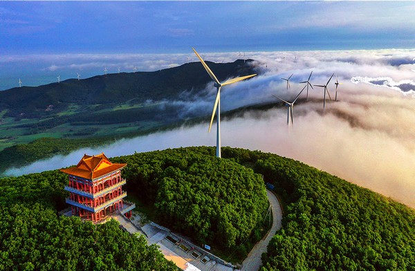 富锦市锦台风景区。