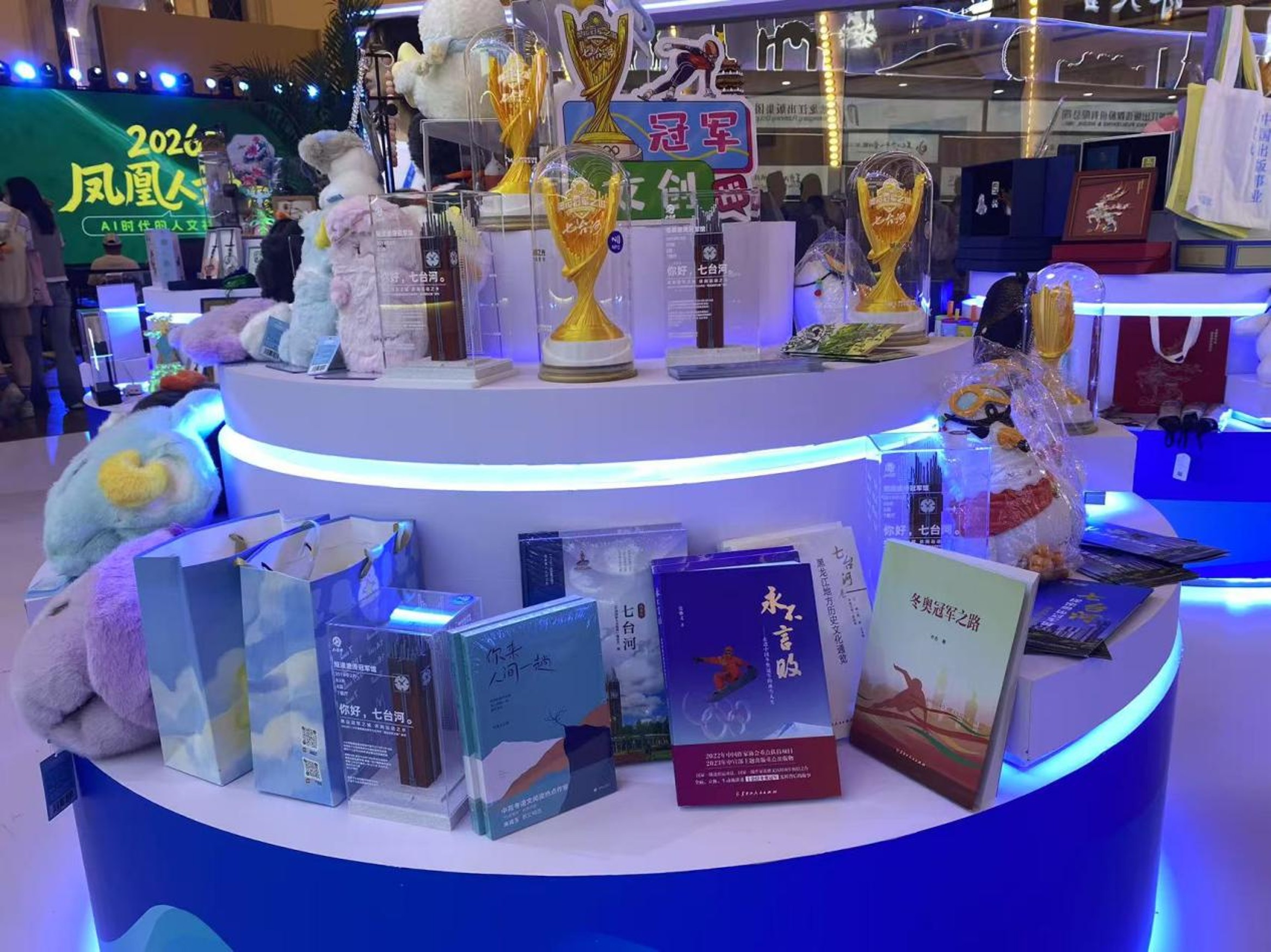七台河展區。圖片由七台河市融媒體中心提供