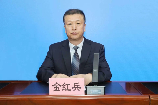 黑龍江省衛生健康委員會規劃處一級調研員金紅兵。黑龍江省衛健委供圖